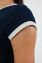 Cloud II™ Bra Tee - Nocturne Contrast
