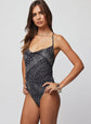 MESH GET TOGETHER BODYSUIT - BLACK BANDANA