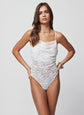 LACE GET TOGETHER BODYSUIT - White
