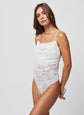 LACE GET TOGETHER BODYSUIT - White