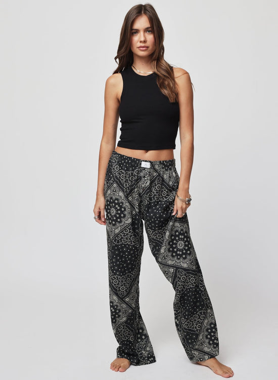 THE LINEN BOXER PANT