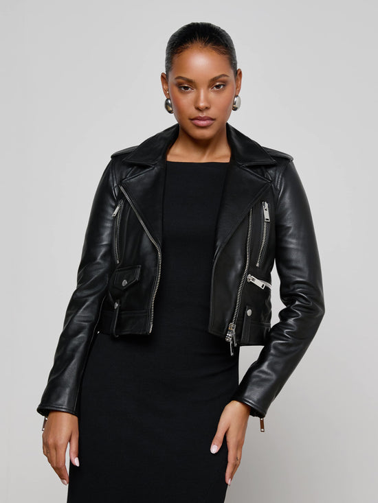Blakely Leather Biker Jacket (PRE-SALE)