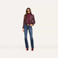 Blakely Leather Biker Jacket - Plum Sangria (PRE-SALE)