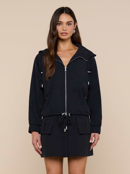 Miro Hooded Windbreaker - Black (PRE-SALE)