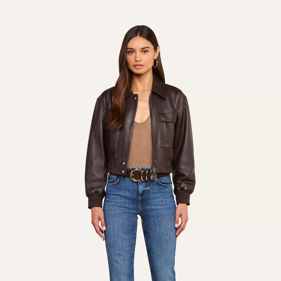 Clotilde Leather Jacket (PRE-SALE)