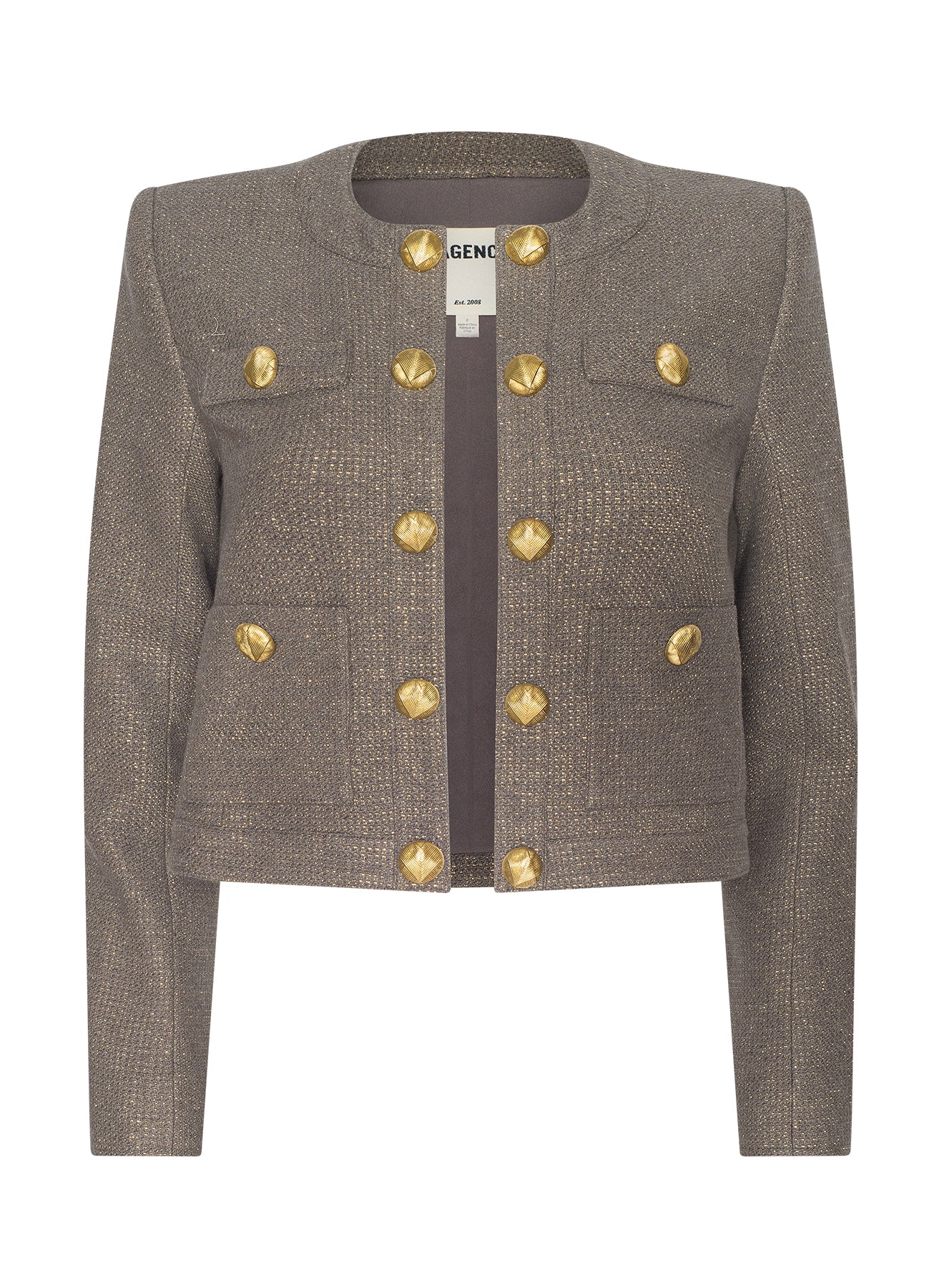 KAHLIA COLLARLESS JKT