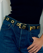 No. 2 - Black & Gold Studded Belt