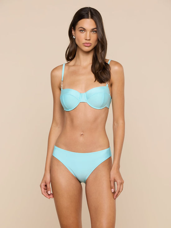 Alexandria Bikini Top - Ice Blue (PRE-SALE)