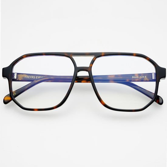 Billie Blue Light Reading Glasses +1 - Dark Tortoise (PRE-SALE)