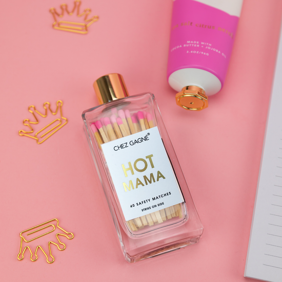 Hot Mama - Glass Bottle Matches