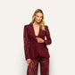 Chamberlain Lace Blazer - Deep Port (PRE-SALE)