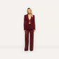 Chamberlain Lace Blazer - Deep Port (PRE-SALE)