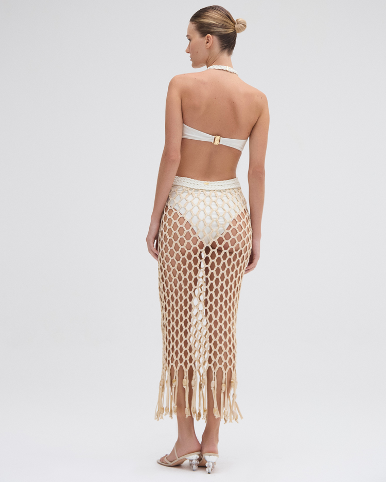 patbo hydra cross front beach dress PatBO