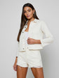 Janelle Jean Jacket - Light Ecru