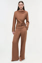 Kyra Satin Wide Leg Pant