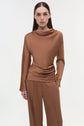 Kyra Satin Wide Leg Pant