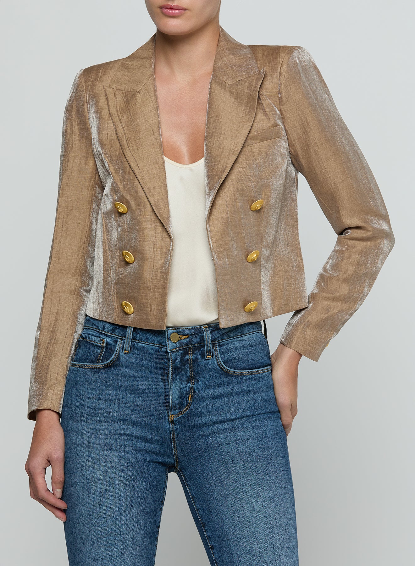 INEZ CROPPED BLAZER