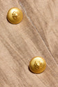 Inez Cropped Blazer - Latte/Gold (PRE-SALE)