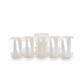 Classic Hair Clip | Large | Coconut White