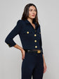 Kumi Cropped Jacket - Midnight