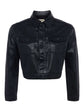 Koda Coated Cropped Jean Jacket (PRE-SALE)