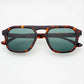 Addison Aviator Sunglasses - Tortoise / G15 (PRE-SALE)