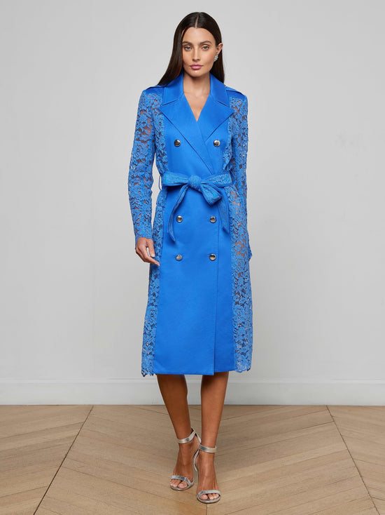 Amata Lace Trench Coat