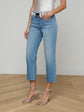 Thalina Cropped Stovepipe Jean