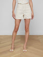 Lissania Short - Ecru/Navy Stripe
