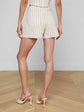 Lissania Short - Ecru/Navy Stripe