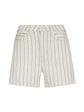 Lissania Short - Ecru/Navy Stripe