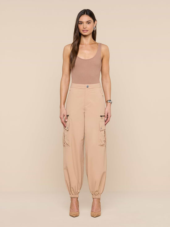 Greer Nylon Jogger - Praline (PRE-SALE)