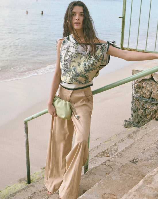 Heron Crossover Waistband Pant