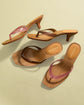 Clea Jelly Kitten-Heel Sandal - Hazelwood (PRE-SALE)