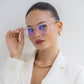 Lucy Blue Light Reading Glasses (+1) - Pink (PRE-SALE)