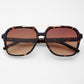 Spencer Medium Aviator Sunglasses - Brown (PRE-SALE)