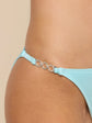 Violet String Bikini Bottom - Ice Blue (PRE-SALE)