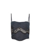 Nylon and Lace Bustier