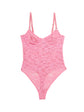 Le Stretch Multifit Lace Bodysuit - Pink Cadillac