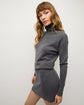 Cassidy Merino Wool Turtleneck Mini Dress