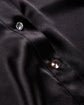 Monique Silk Button-Down Shirt - Black