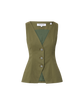Avalina Button-Up Vest