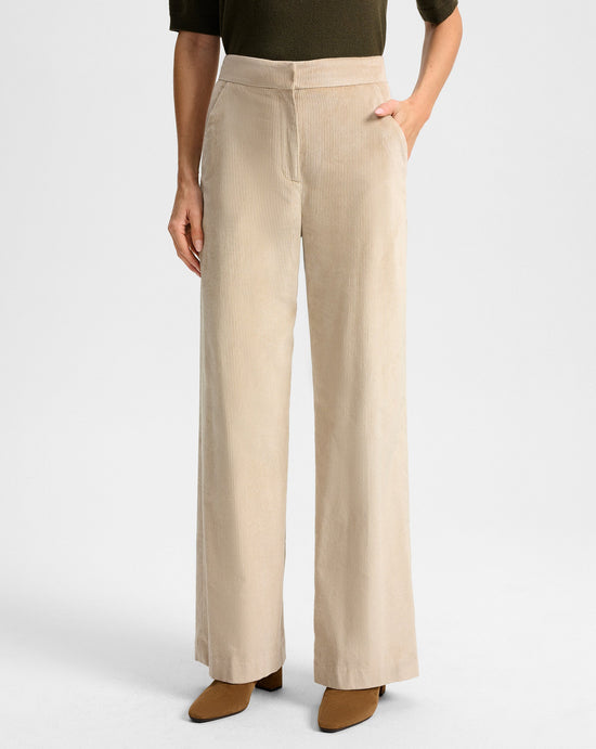Grigore Corduroy Wide-Leg Pant
