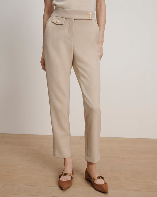Renzo Slim-Leg Pant - Heathered Sand