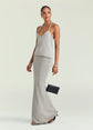 Kora Knit Maxi Skirt - Grey (PRE-SALE)