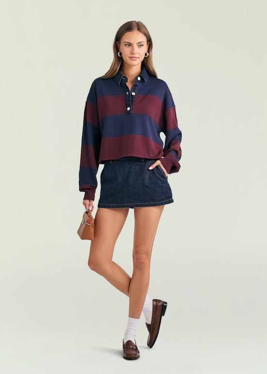 Filipa Top - Sapphire Stripe (PRE-SALE)