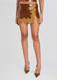 Morgen Sequin Skirt - Ochre (PRE-SALE)
