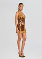 Mik Sequin Top - Ochre (PRE-SALE)