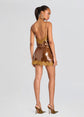Mik Sequin Top - Ochre (PRE-SALE)