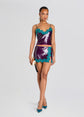 Morgen Sequin Skirt - Violette/Sarcelle (PRE-SALE)